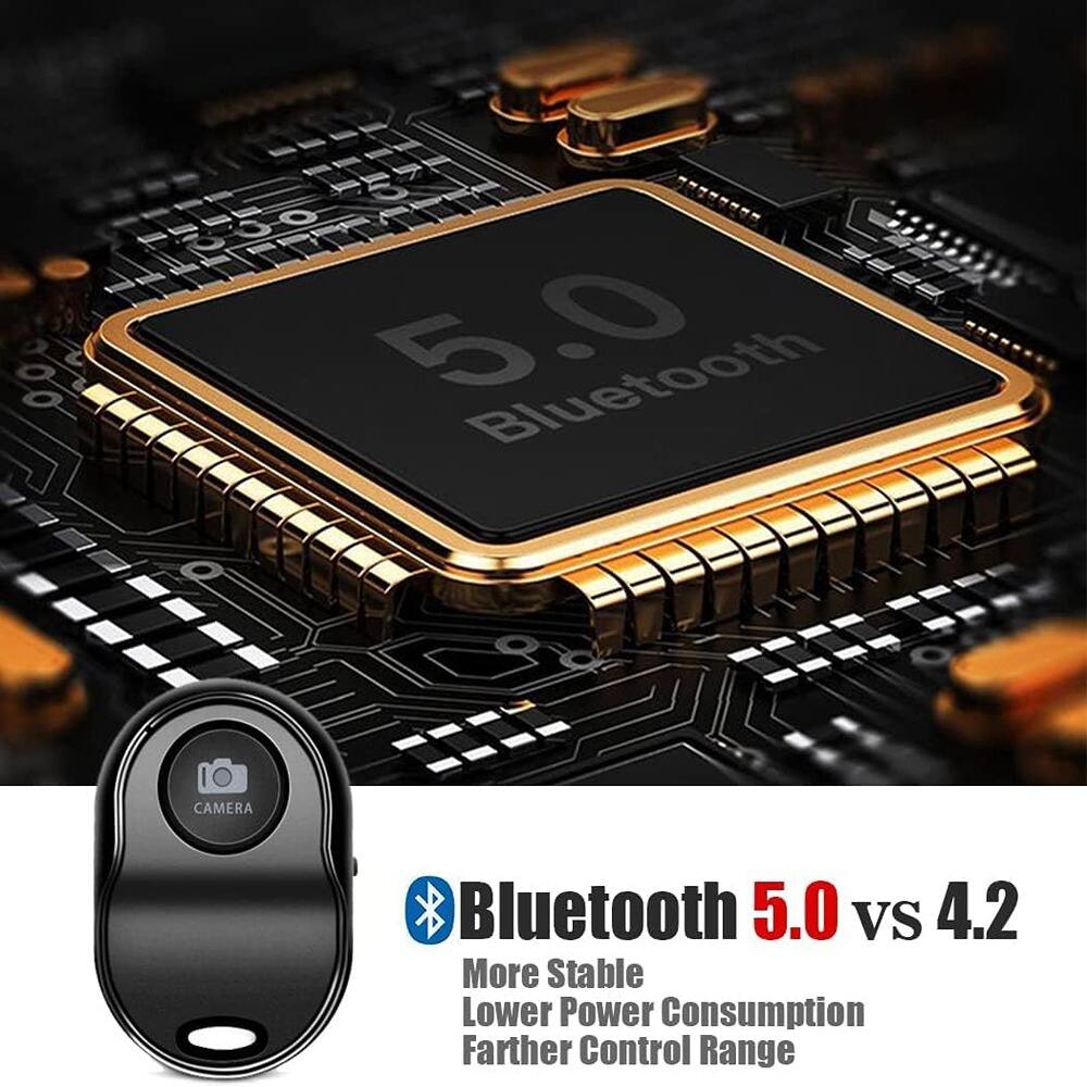 Bluetooth 5.0 vs 4.2  
More Stable  
Lower Power Consumption  
Farther Control Range