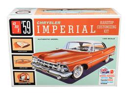 Skill 2 Model Kit 1959 Chrysler Imperial 3 in 1 Kit 1/25 Scale Model by AMT - Multi