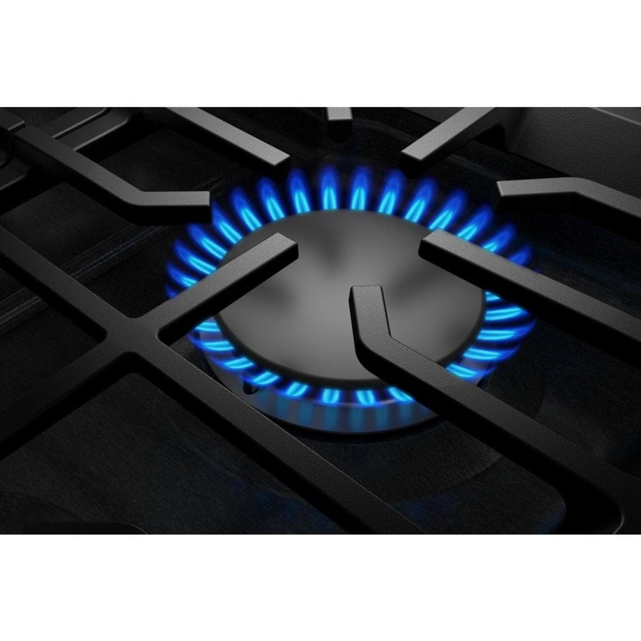 Alt View 9. KitchenAid - 30 in. Gas Cooktop with 5 Versatile Burners - Stainless Steel.