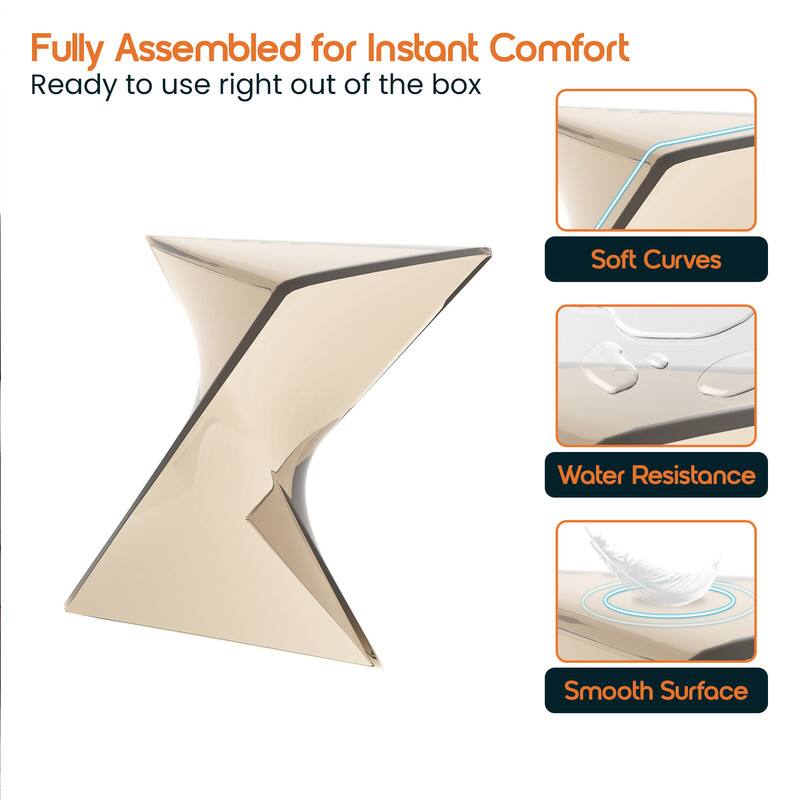 Fully Assembled for Instant Comfort  
Ready to use right out of the box  

- Soft Curves  
- Water Resistance  
- Smooth Surface