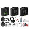 RODE - Wireless PRO 2-Person Clip-On Microphone System with Lavaliers (2.4 GHz) - Bundle