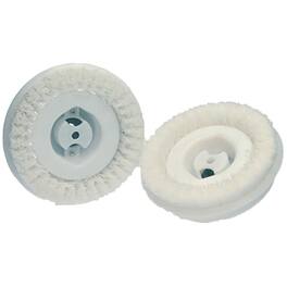 Koblenz - 45-0136-7 6" Shampoo Brushes, 2 Pk - White