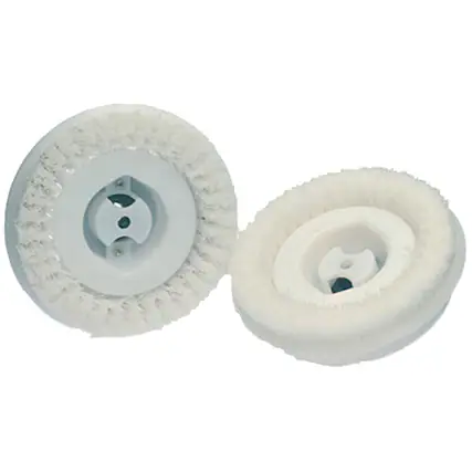 Front. Koblenz - Koblenz 45-0136-7 6" Shampoo Brushes, 2 Pk - white.