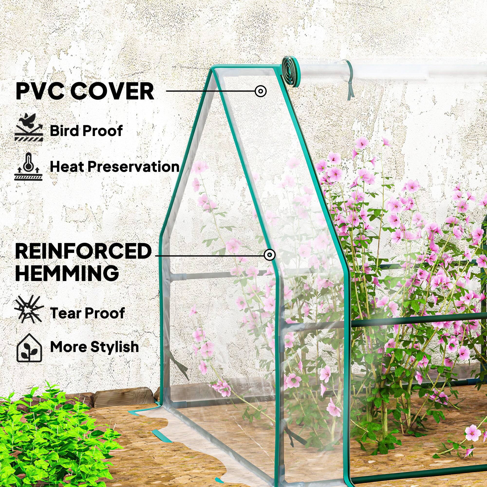 PVC COVER  
Bird Proof  
Heat Preservation  

REINFORCED HEMMING  
Tear Proof  
More Stylish