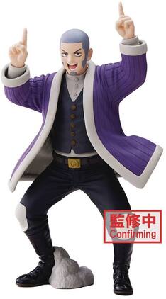 PopMarket - BanPresto - Golden Kamuy - Yoshitake Shiraishi Statue - Collectibles - Multicolor