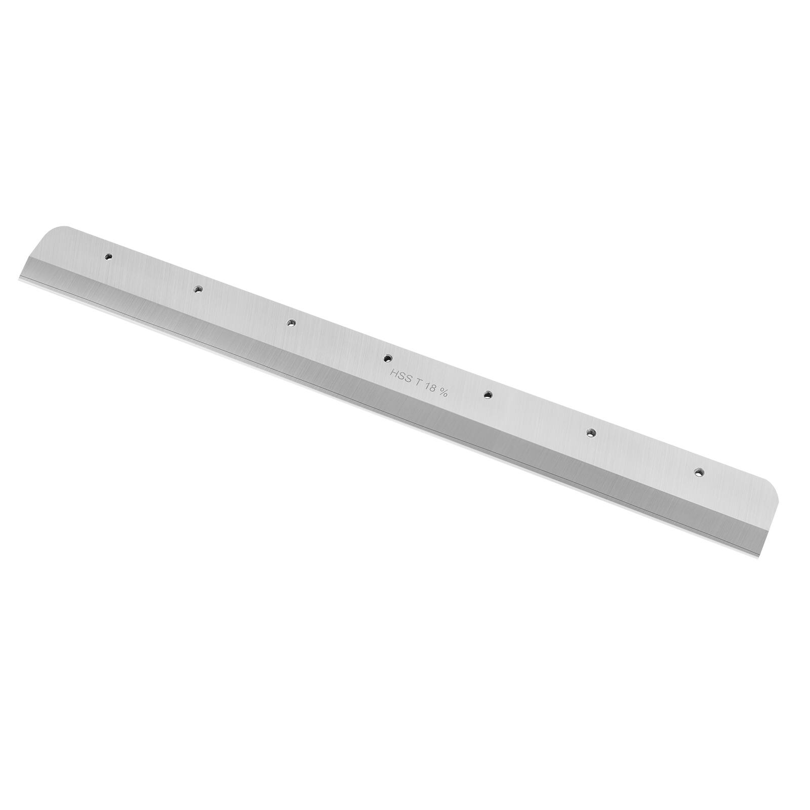 Front. VEVOR - Paper Cutter Blade, Heavy Duty Steel Blade Replacement Suitable for Professional Cutter E490T - Silver.
