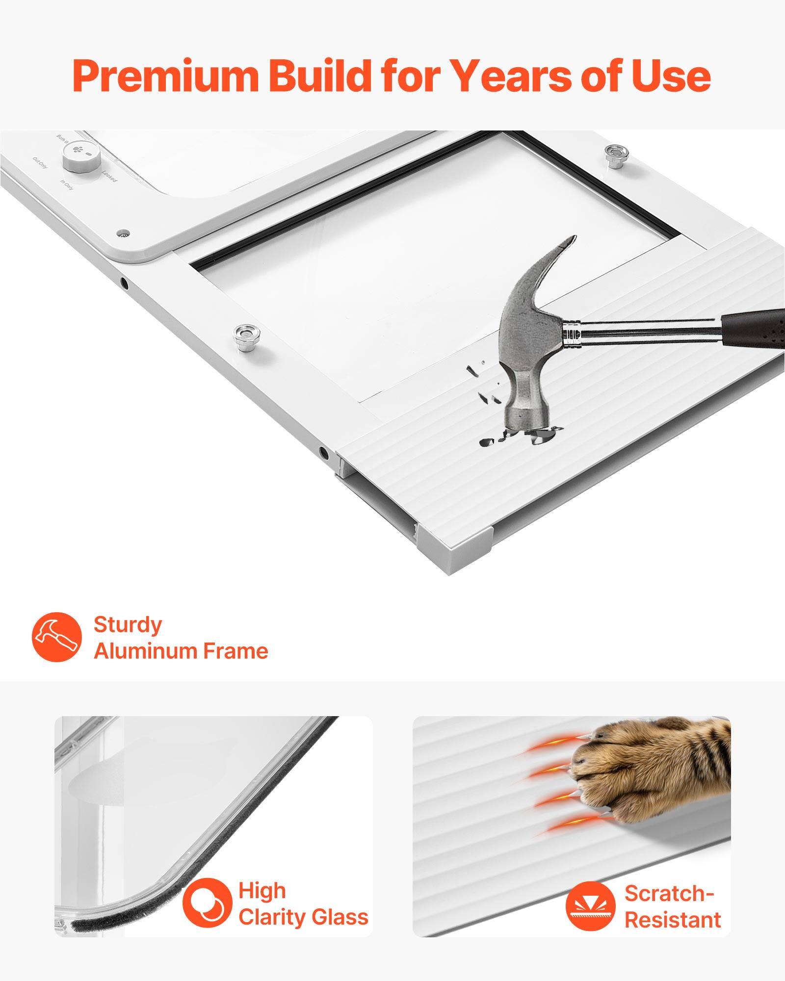 Premium Build for Years of Use

- Sturdy Aluminum Frame
- High Clarity Glass
- Scratch-Resistant