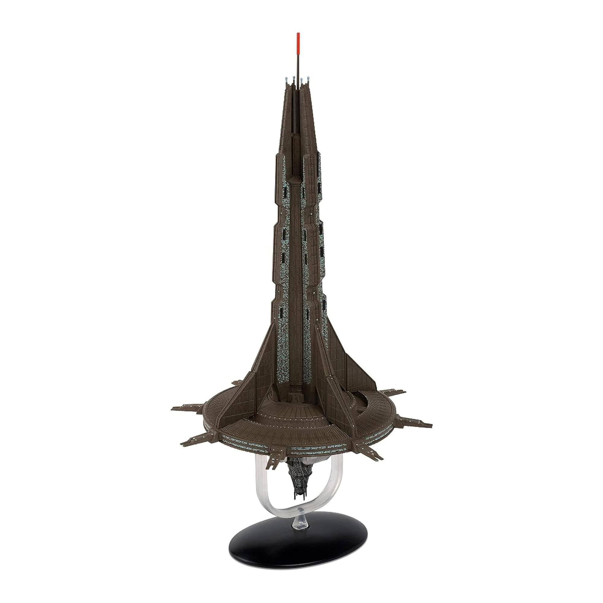 Alt View 1. Eaglemoss - Eaglemoss Star Trek Discovery Starship Replica | SP Starbase 1 Space Station - Grey.