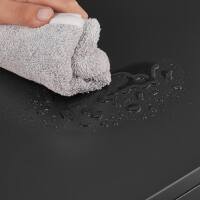 Alt View 1. GOODSILO - Space-Saving Shoe Organizer Cabinet with Adjustable Shelves & Elevated Base - Black.