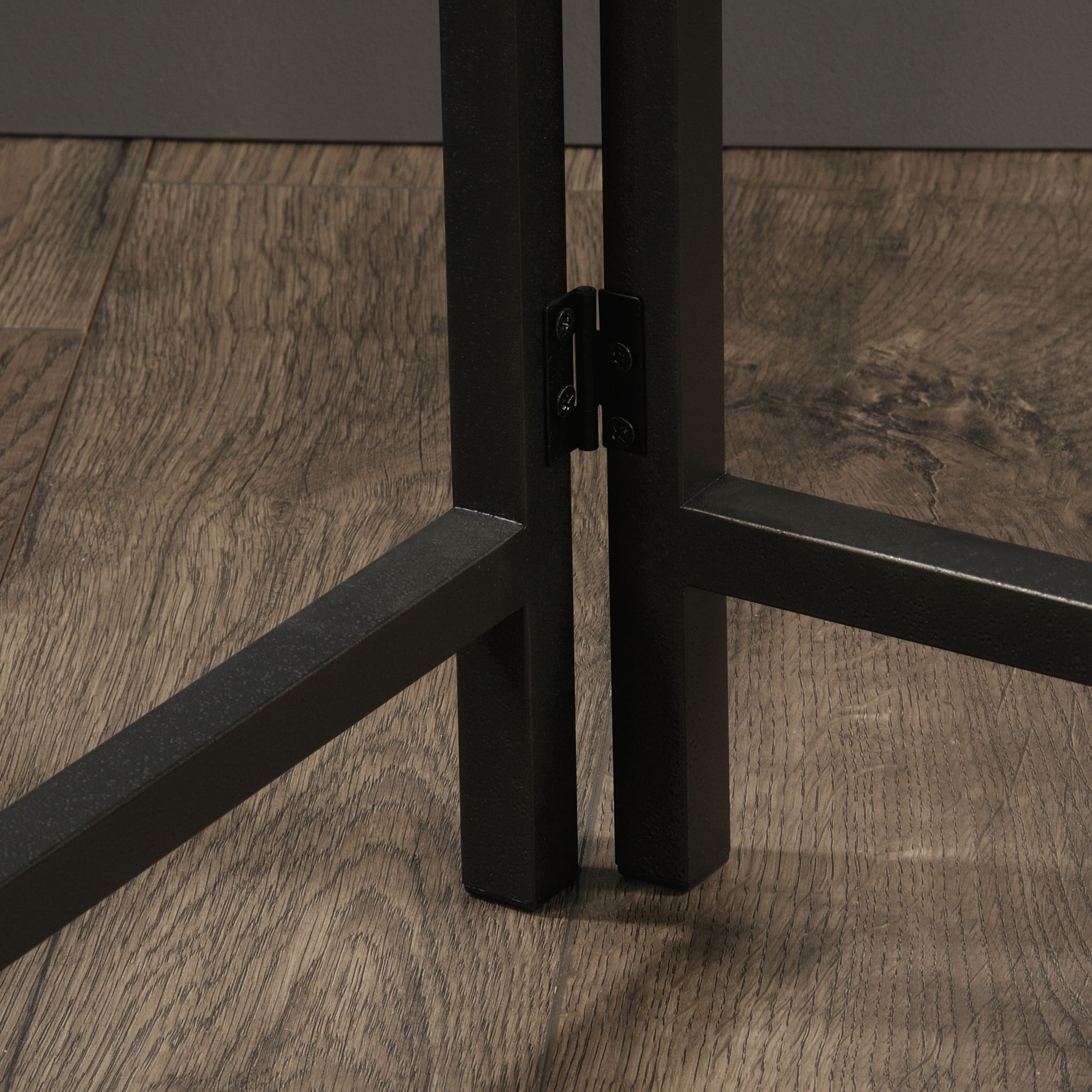 Alt View 11. Sauder - North Avenue L-Desk - Smoked Oak.