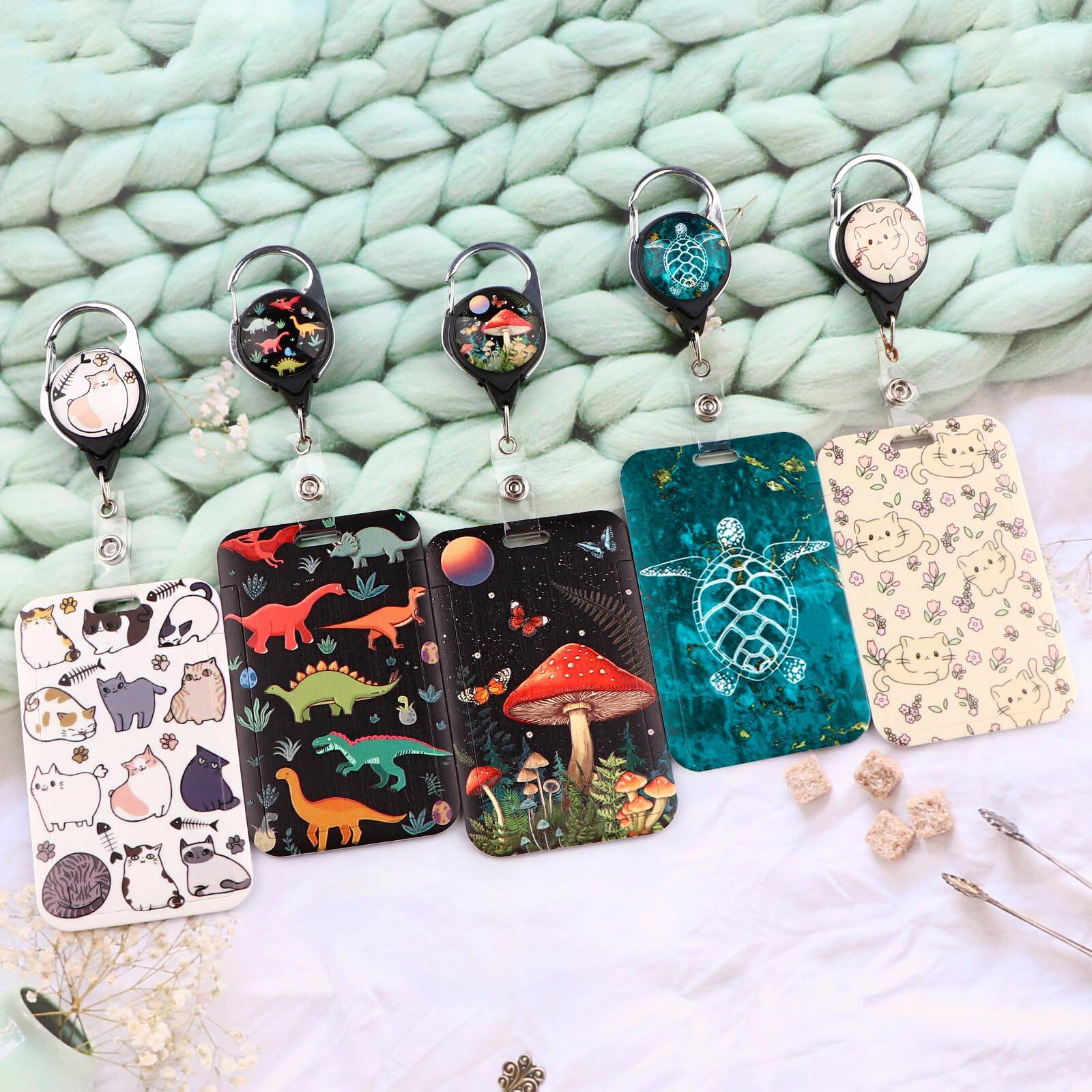 Alt View 2. Stylel Star - Cool Badge Holder Lanyard Keychain for Men Women Teens ID Keys Black Lanyard(Chinese Dragon).