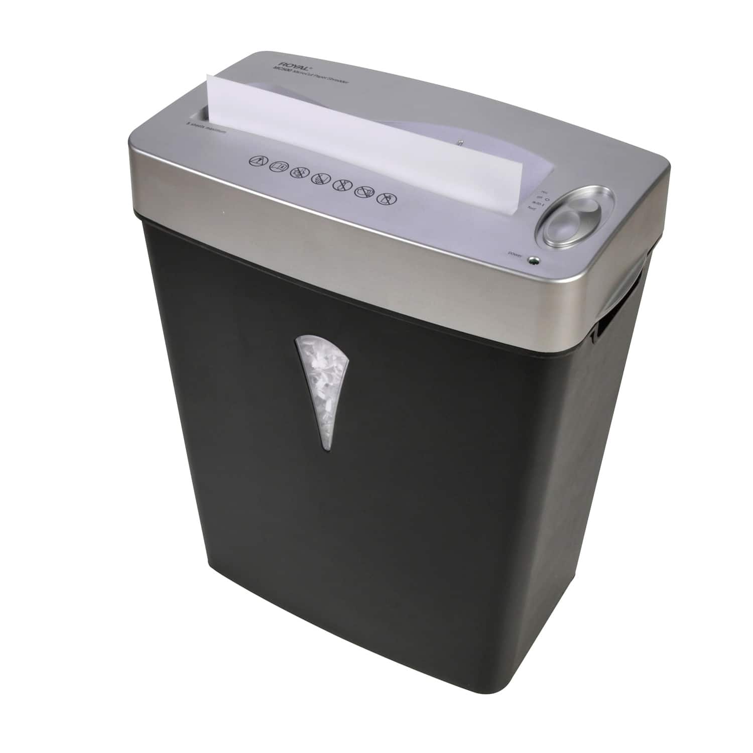 maki ページ　SCO-32/CK Royal MC500 5 Sheet Microcut Shredder with Basket Black 29366Y
