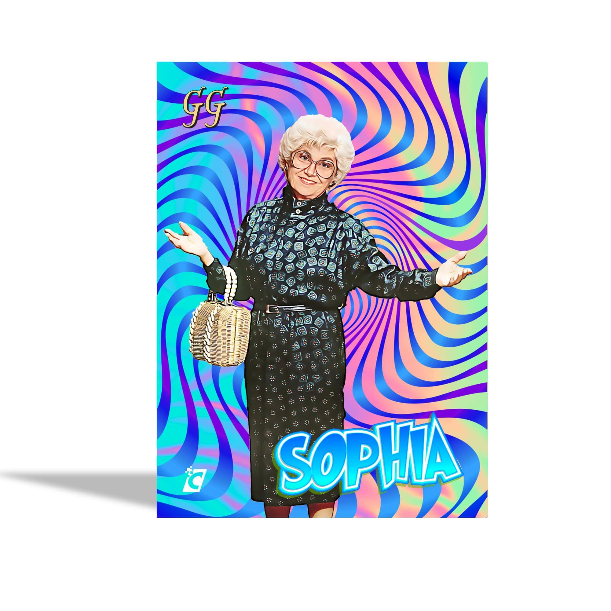Alt View 4. Cardsmiths - The Golden Girls Series 1 Trading Cards | 2-Pack Collector Box.