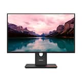 Lenovo - ThinkVision 23.8" IPS LED FHD 48hz - 120hz Monitor (HDMI, USB, DP, VGA) - Eclipse Black