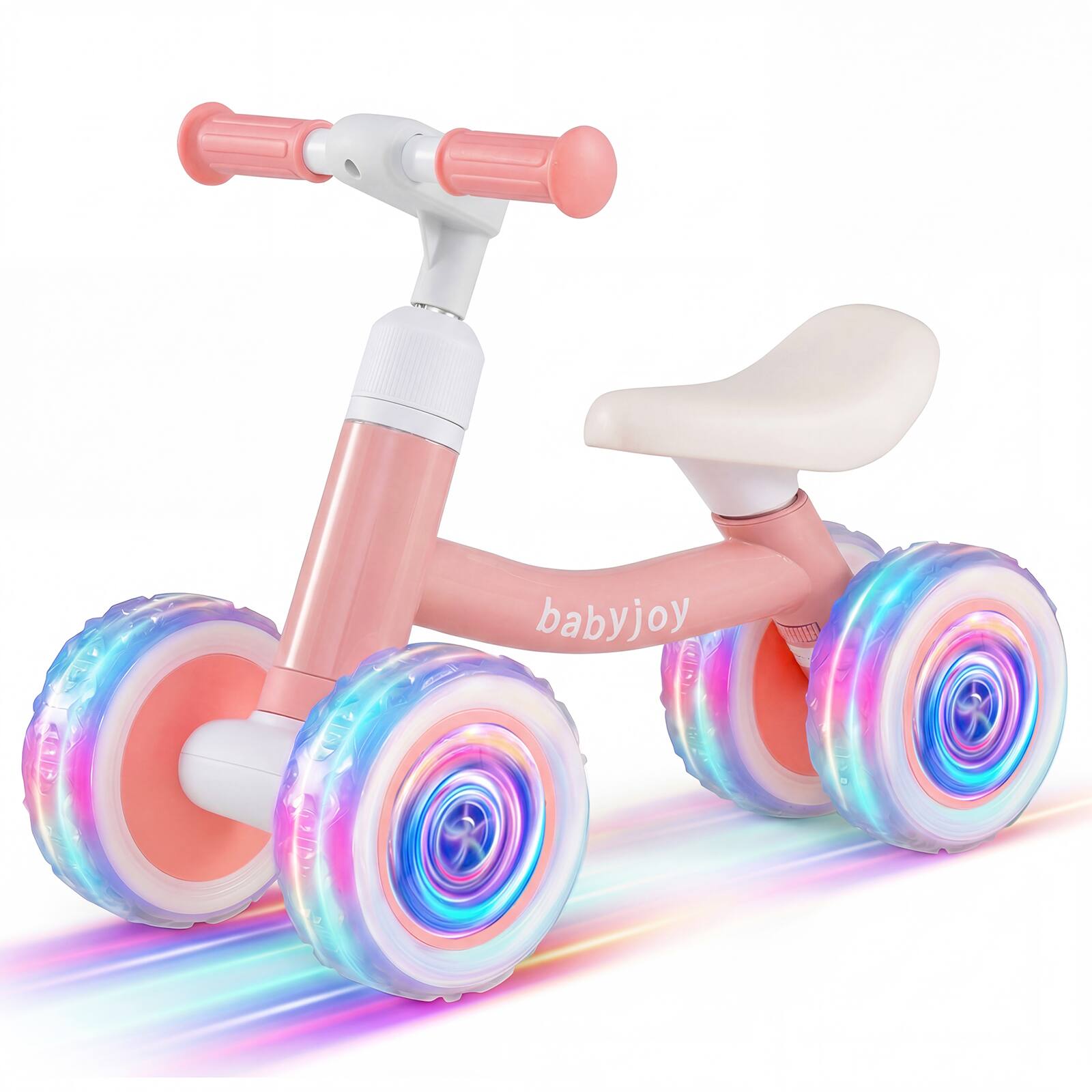 Alt View 9. Gymax - Gymax Baby Balance Bike No Pedal Toddler Balance Bike w/ Adjustable Handlebar & Seat Pink - Pink.