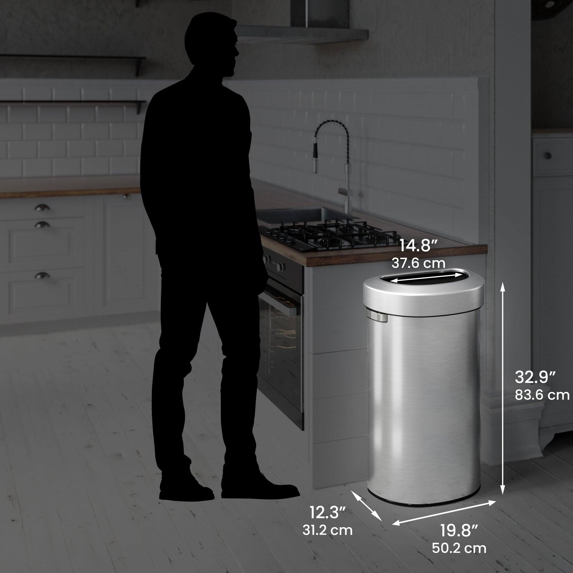 14.8" 37.6 cm  
32.9" 83.6 cm  
12.3" 31.2 cm  
19.8" 50.2 cm