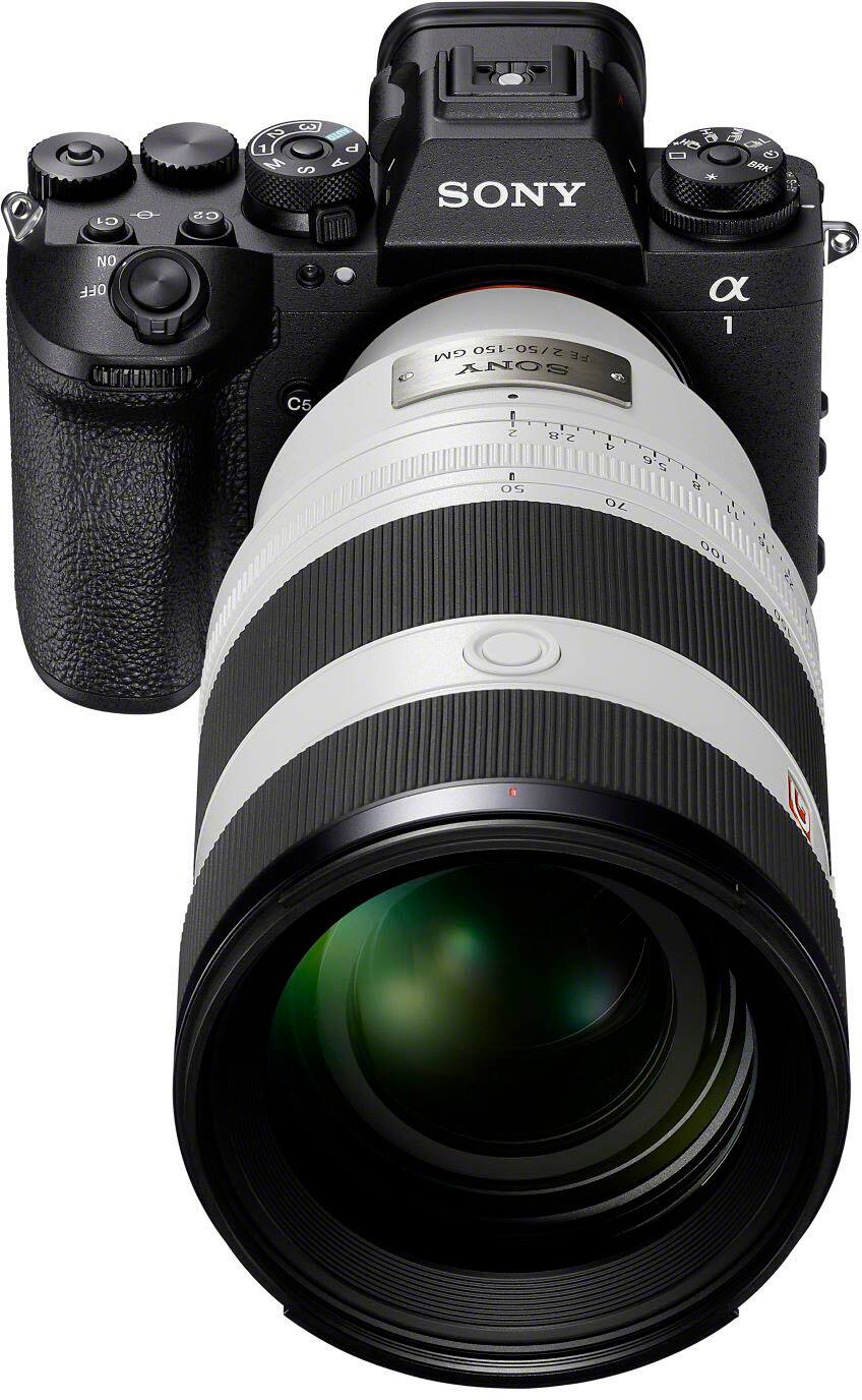 The text on the image reads "C1 CS 3 2 BLEN 1 d M S A I SONY NO & a S O 2 BRK * NO OFF C5 GM CR-5/234 150 FE ANOS C e I N 2.8 e t 5.6 S E 50 70 a 1 11 100." However, this text appears to be a mix of random numbers and letters, and it does not provide any meaningful information about the camera.