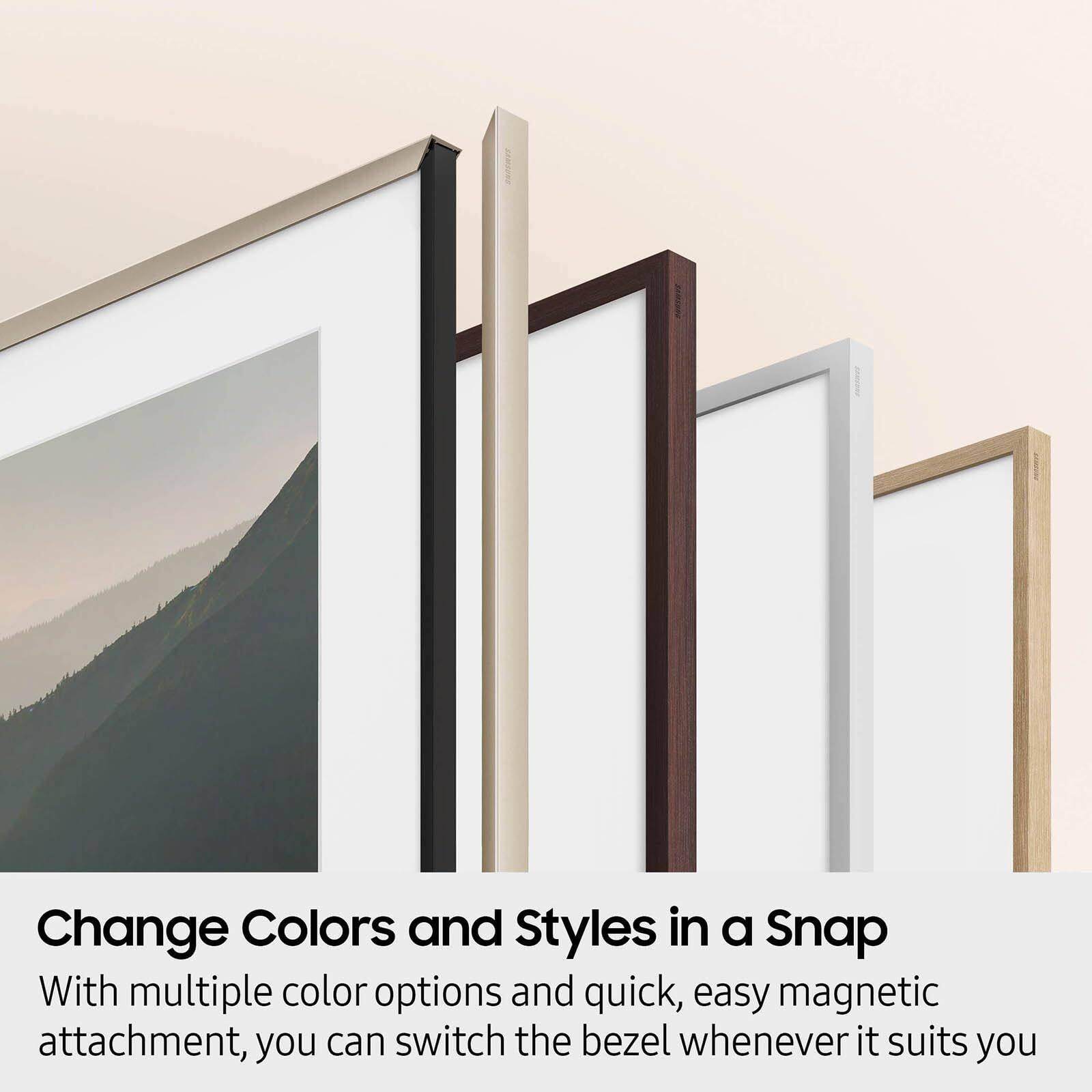 Change Colors and Styles in a Snap

With multiple color options and quick, easy magnetic attachment, you can switch the bezel whenever it suits you