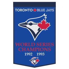 WinCraft - Toronto Blue Jays 24" x 38" Championship Banner - Multicolor