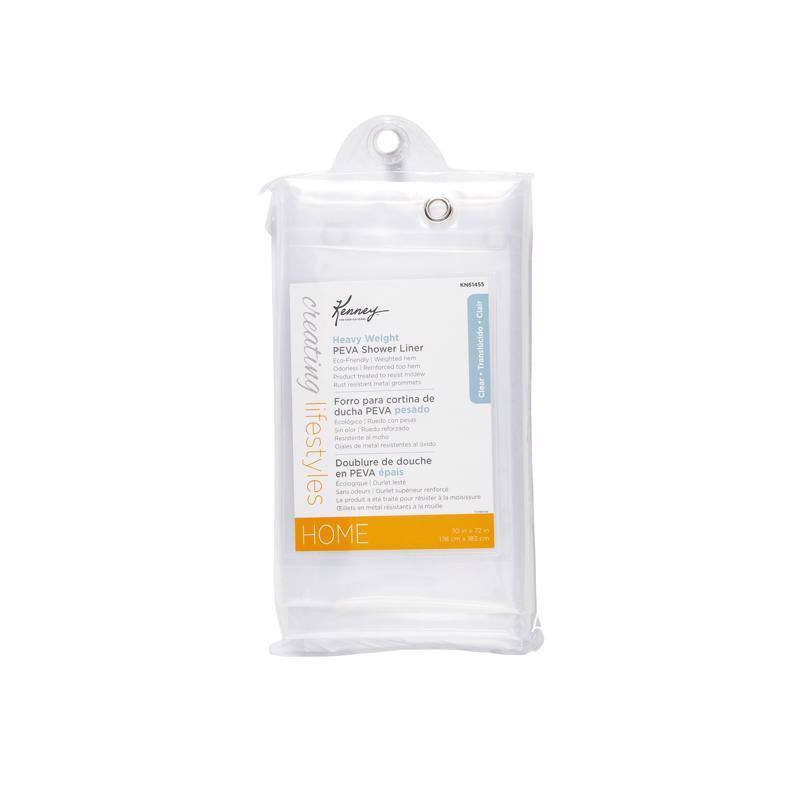 Kenney Heavy Weight PEVA Shower Liner

Forro para cortina de ducha PEVA pesado

Doubled de corte en PEVA

HOME
