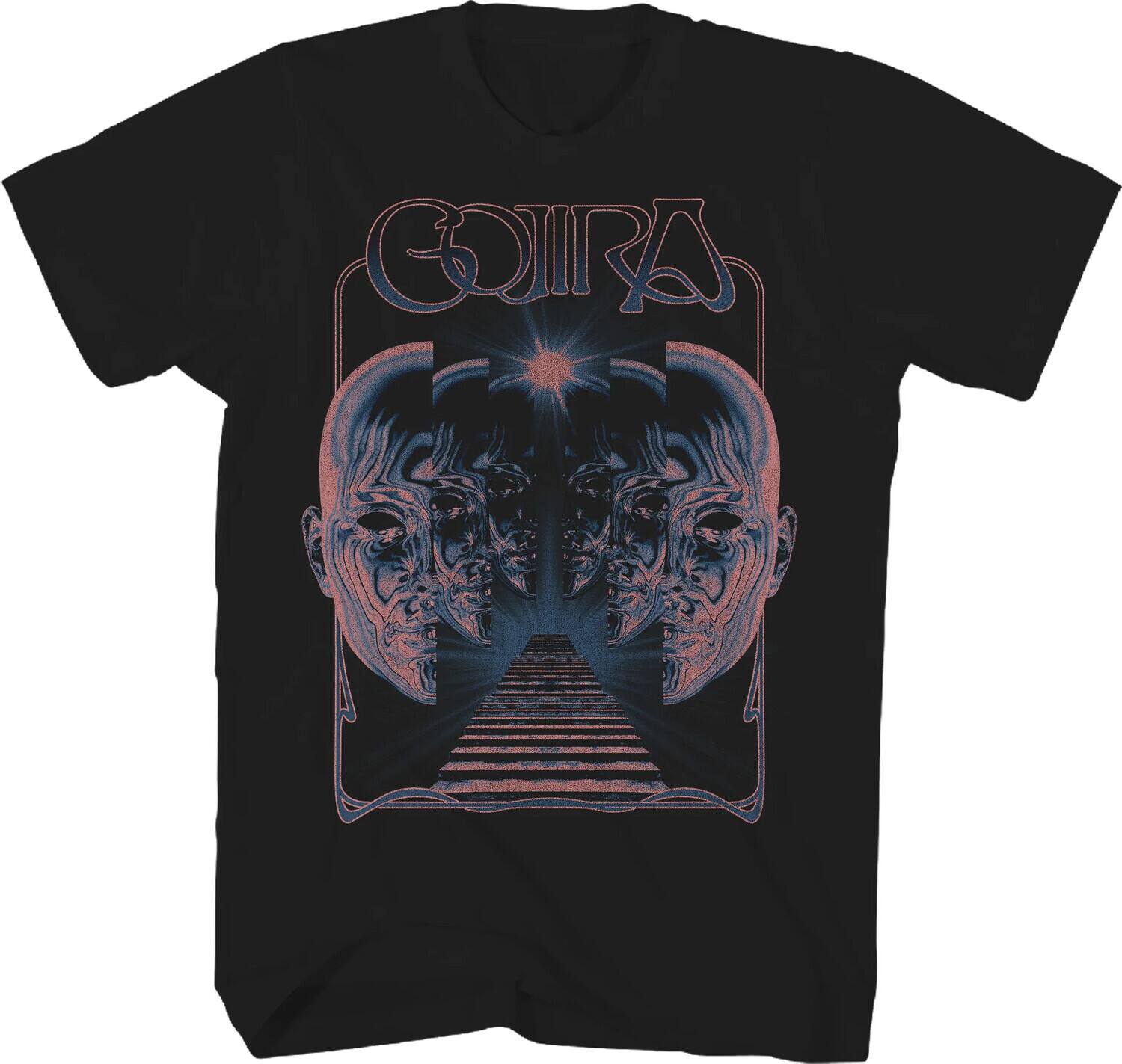 Front. PopMarket - Gojira - Gojira - Faces T-shirt - XL Black 22GOJ028A4   - APPAREL - Multicolor.