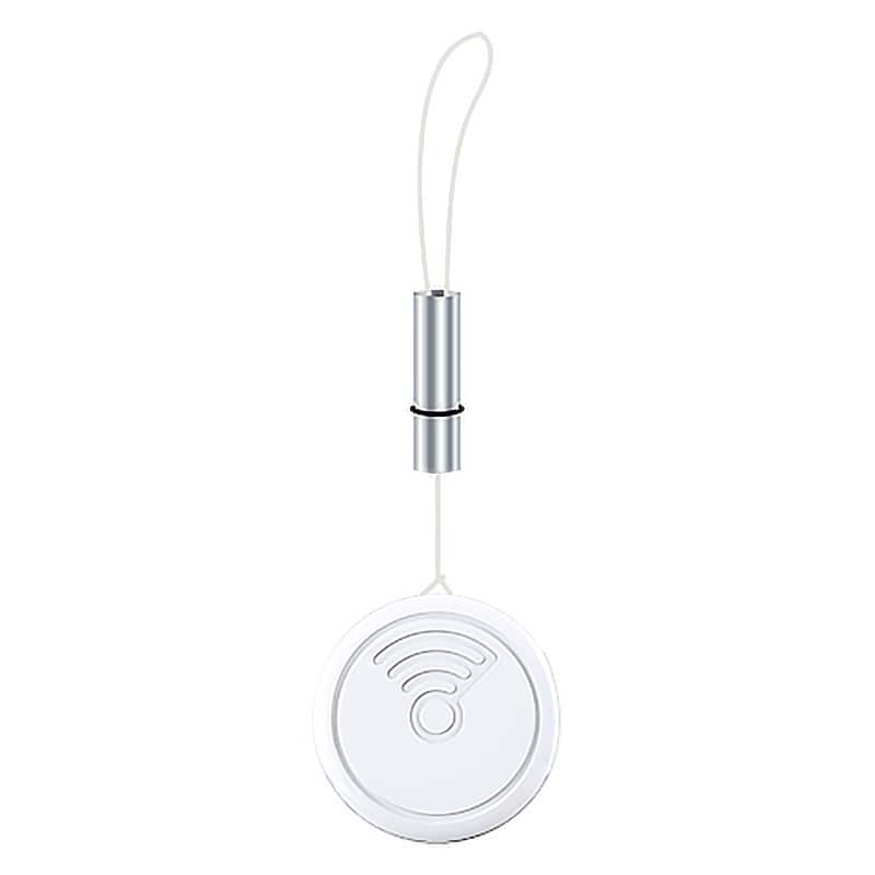 Cluzine - AirTag Smart Anti-Lost Device Global Finder Locator Anti-Lost Pet Tracker Compatible with Apple - White
