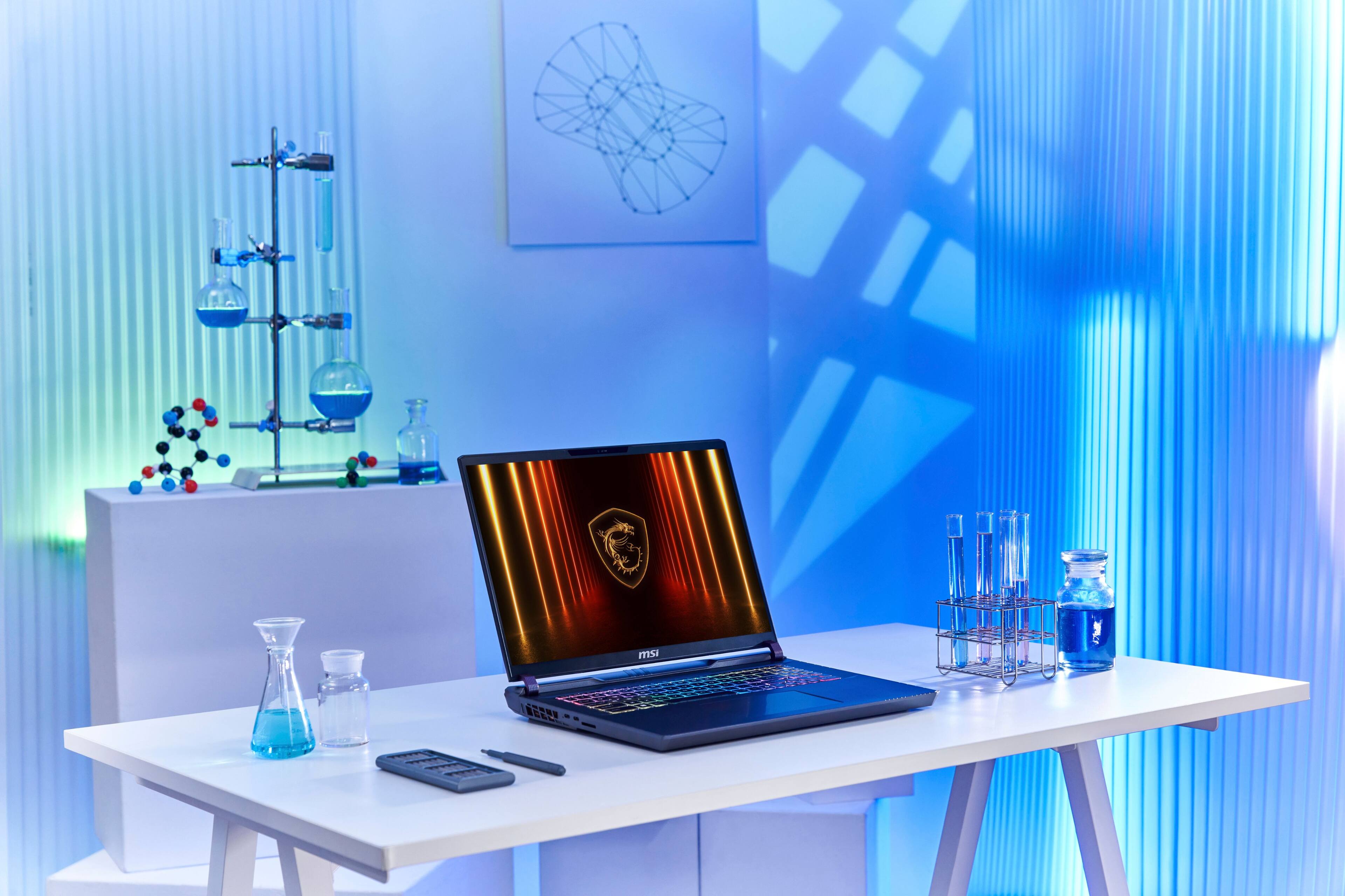 Alt View 11. MSI - Vector A16 HX AI 16" 240Hz QHD+ Gaming Laptop - AMD R9-8940HX - GeForce RTX 5080 - 32GB Memory - 1TBSSD - Cosmo Gray.