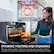 DYNAMIC HEATING AND STEAMING
The convection system in the oven ensures even circulation of heat through an internal fan, resulting in perfectly cooked food on all sides.