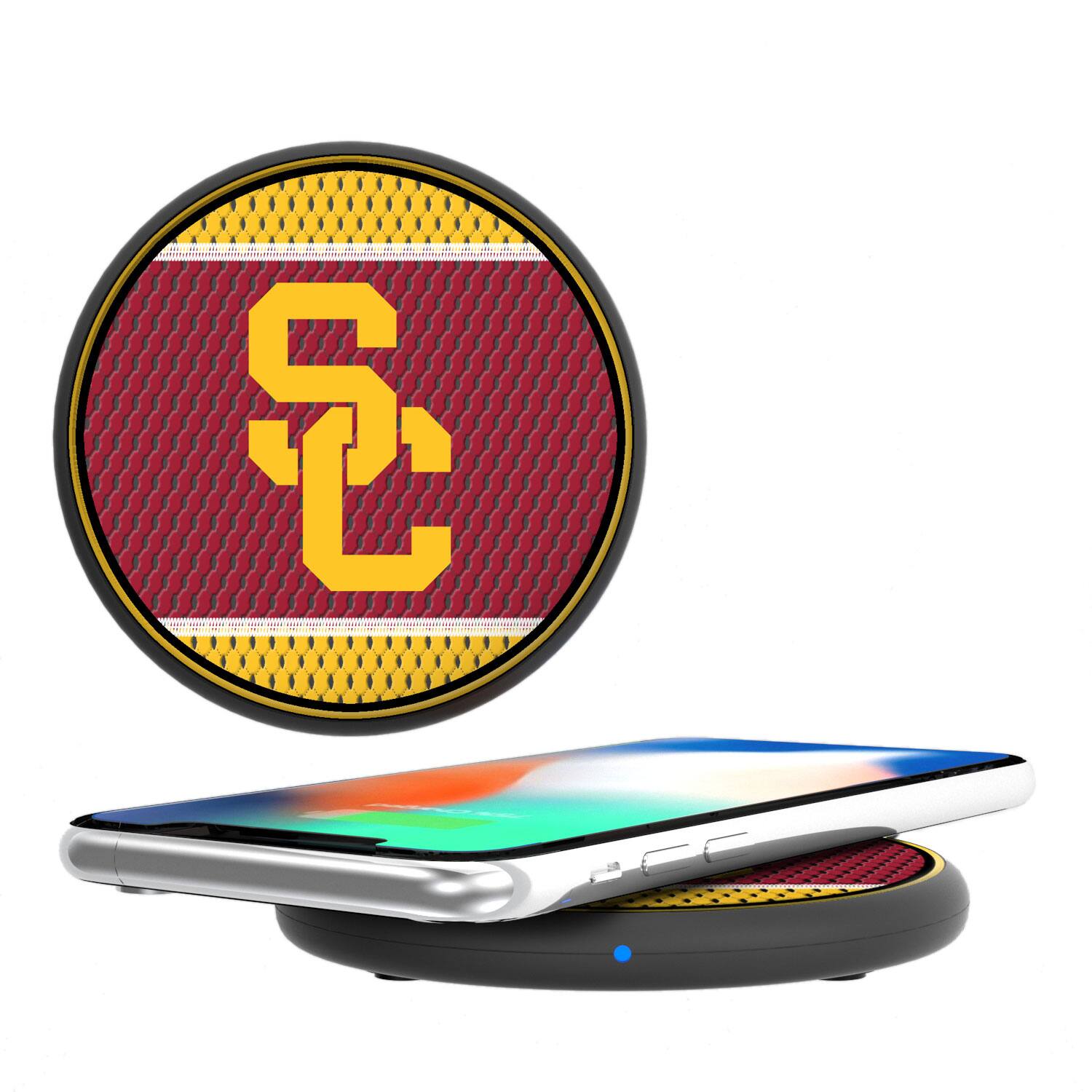Keyscaper - USC Trojans Wireless Charging Pad - Multicolor