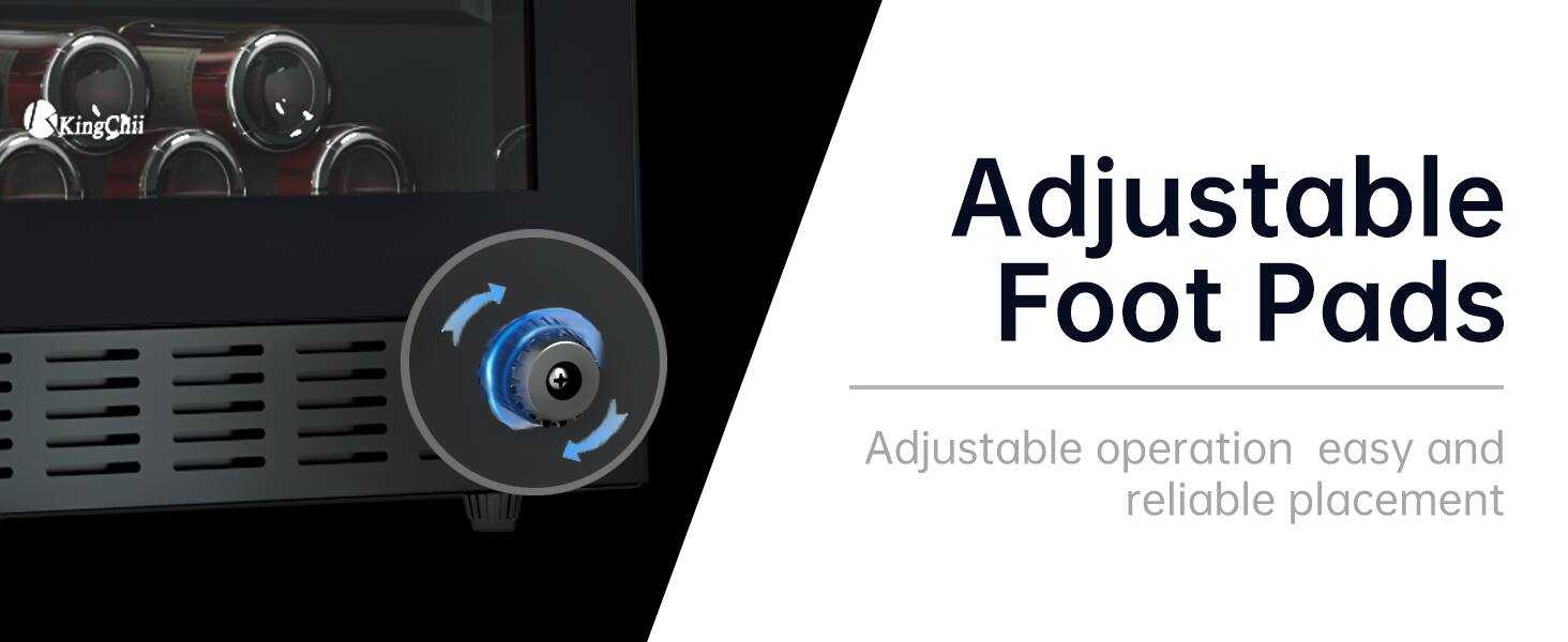 KingChii Adjustable Foot Pads  
Adjustable operation easy and reliable placement