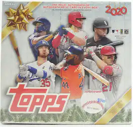 2020 Topps Holiday Baseball Mega Box