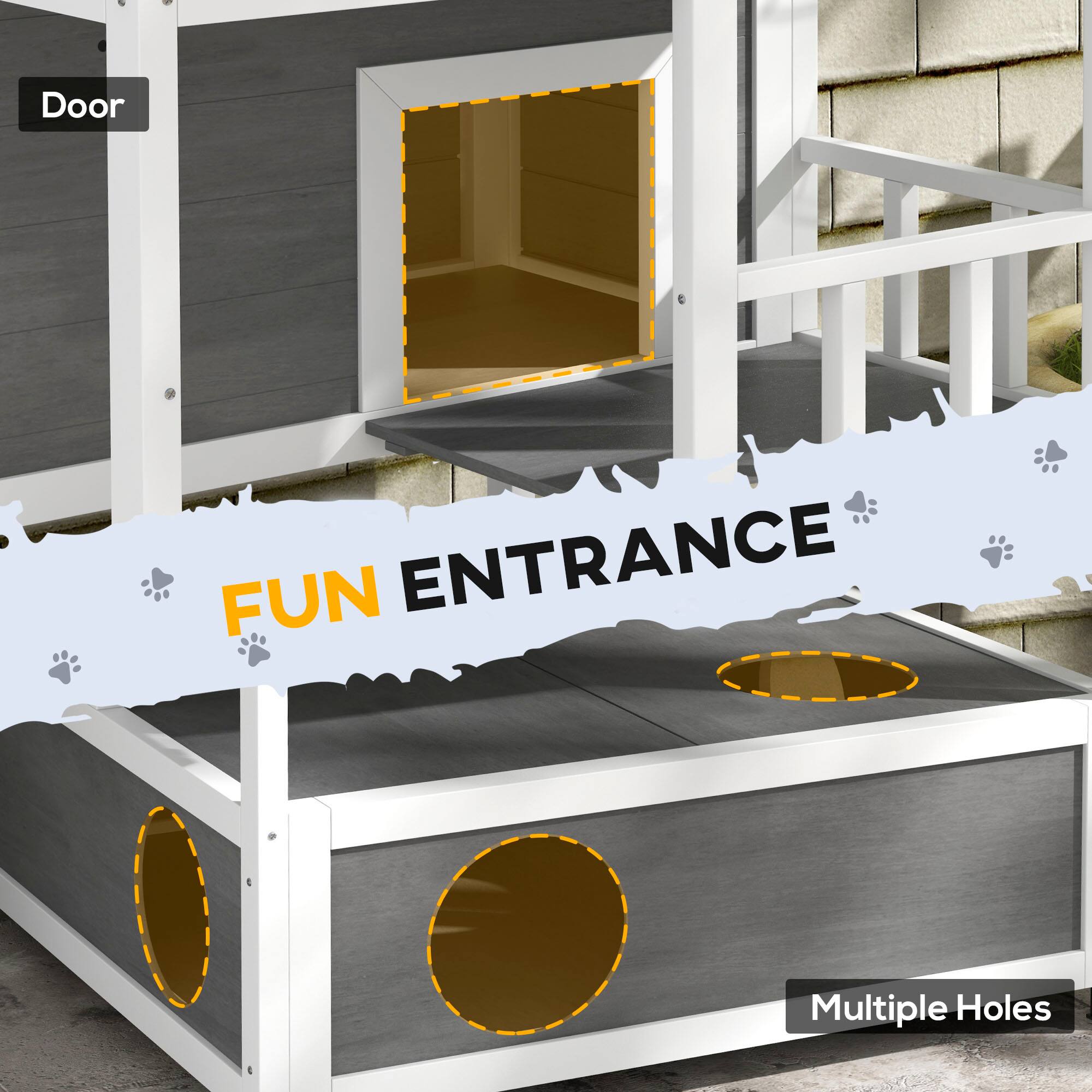 Door  
FUN ENTRANCE  
Multiple Holes