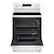 Angle. Whirlpool - 5.3 Cu. Ft. Freestanding Electric Range with Air Cooking Technology, No Preheat Air Fry and Air Baking and Self Clean - White.