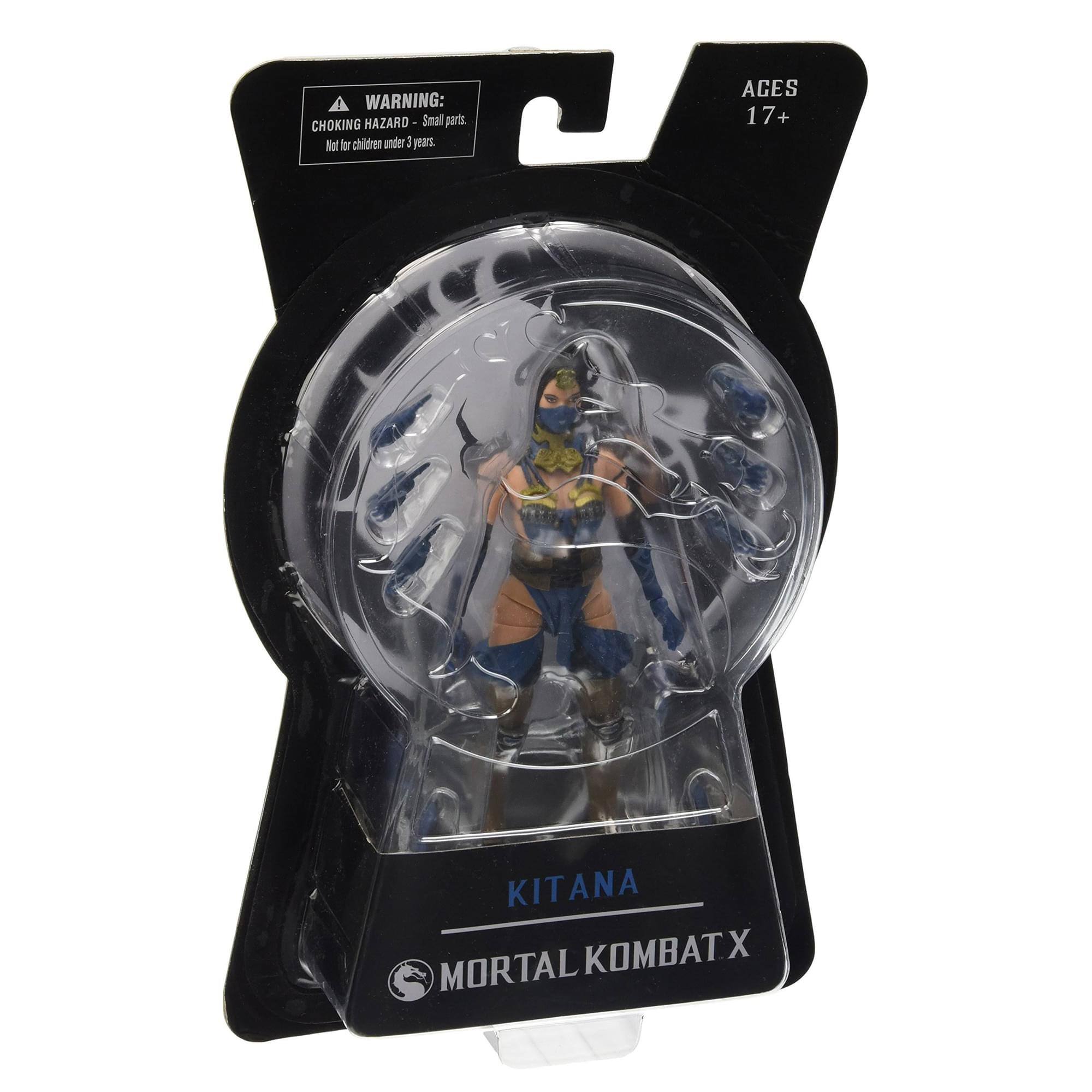WARNING: CHOKING HAZARD - Small parts. Not for children under 3 years.  
AGES 17+  
KITANA  
MORTAL KOMBAT X