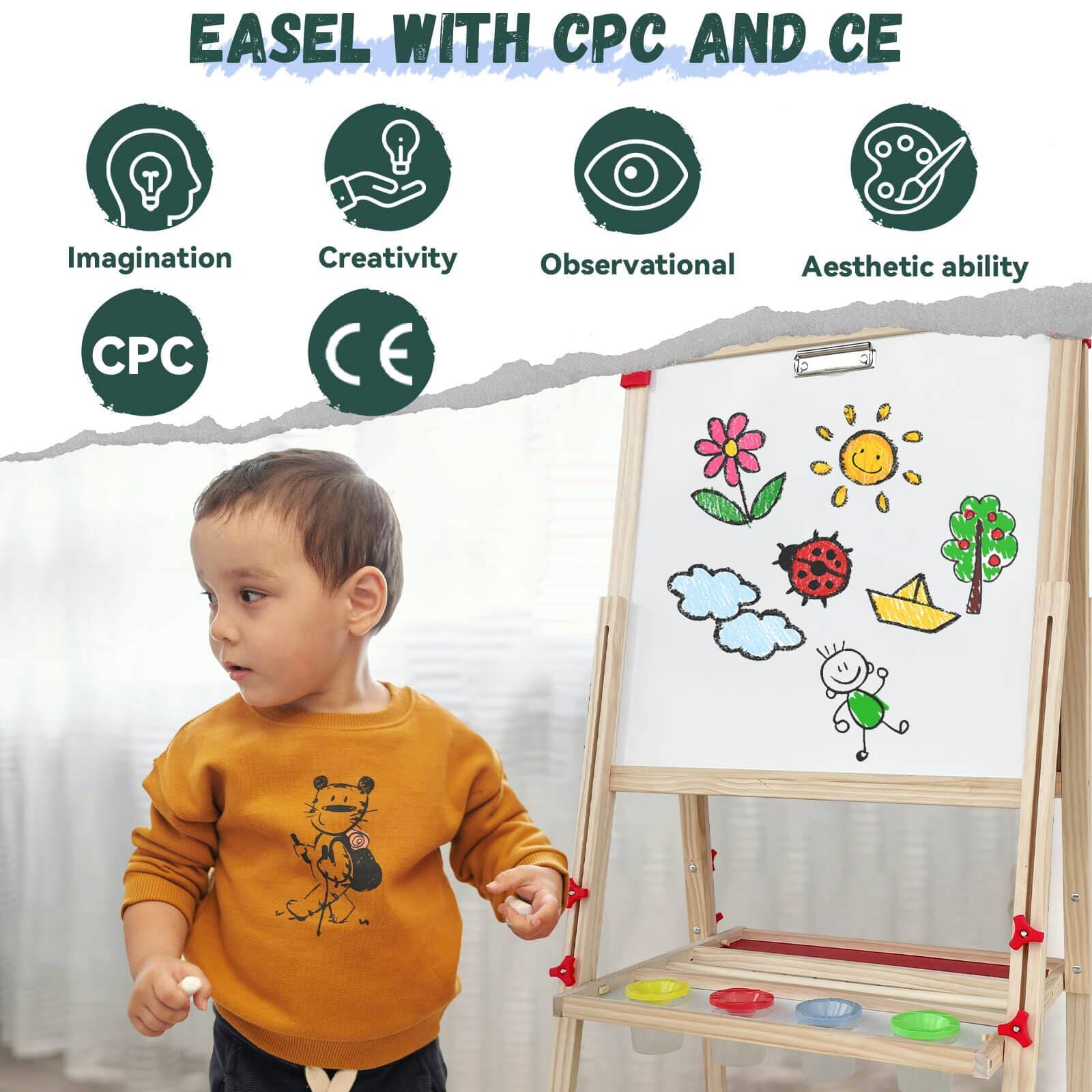 EASEL WITH CPC AND CE

- Imagination
- Creativity
- Observational
- Aesthetic ability

CPC CE