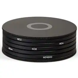 Urth - 43mm ND Coverage Kit Plus+ w/ND2, ND4, ND8, ND64 ND1000 Lens Filter