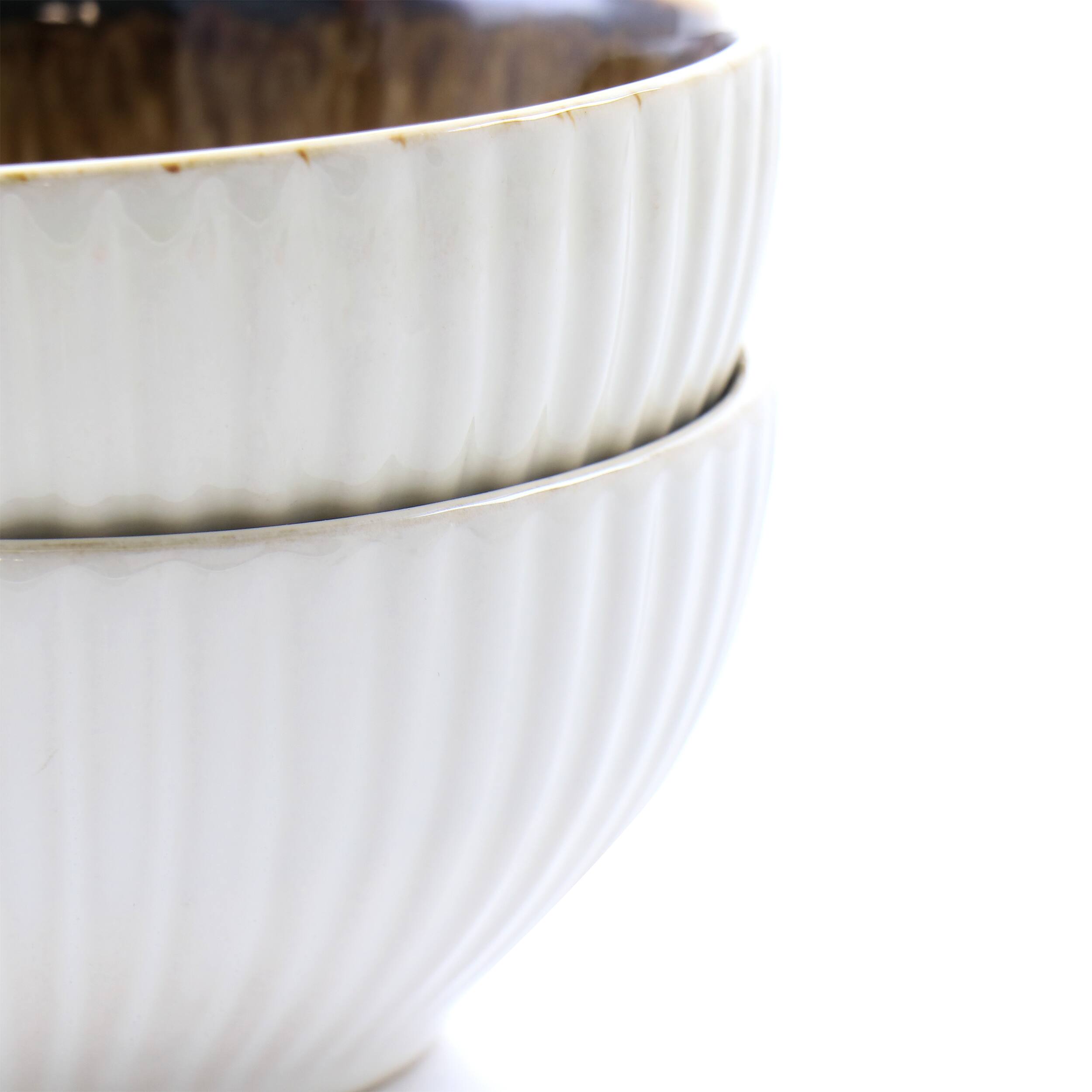 Alt View 5. Gibson - Laurie Gates Sierra 6 Piece 6.3 Inch Stoneware Bowl Set in Assorted Colors - Assorted.