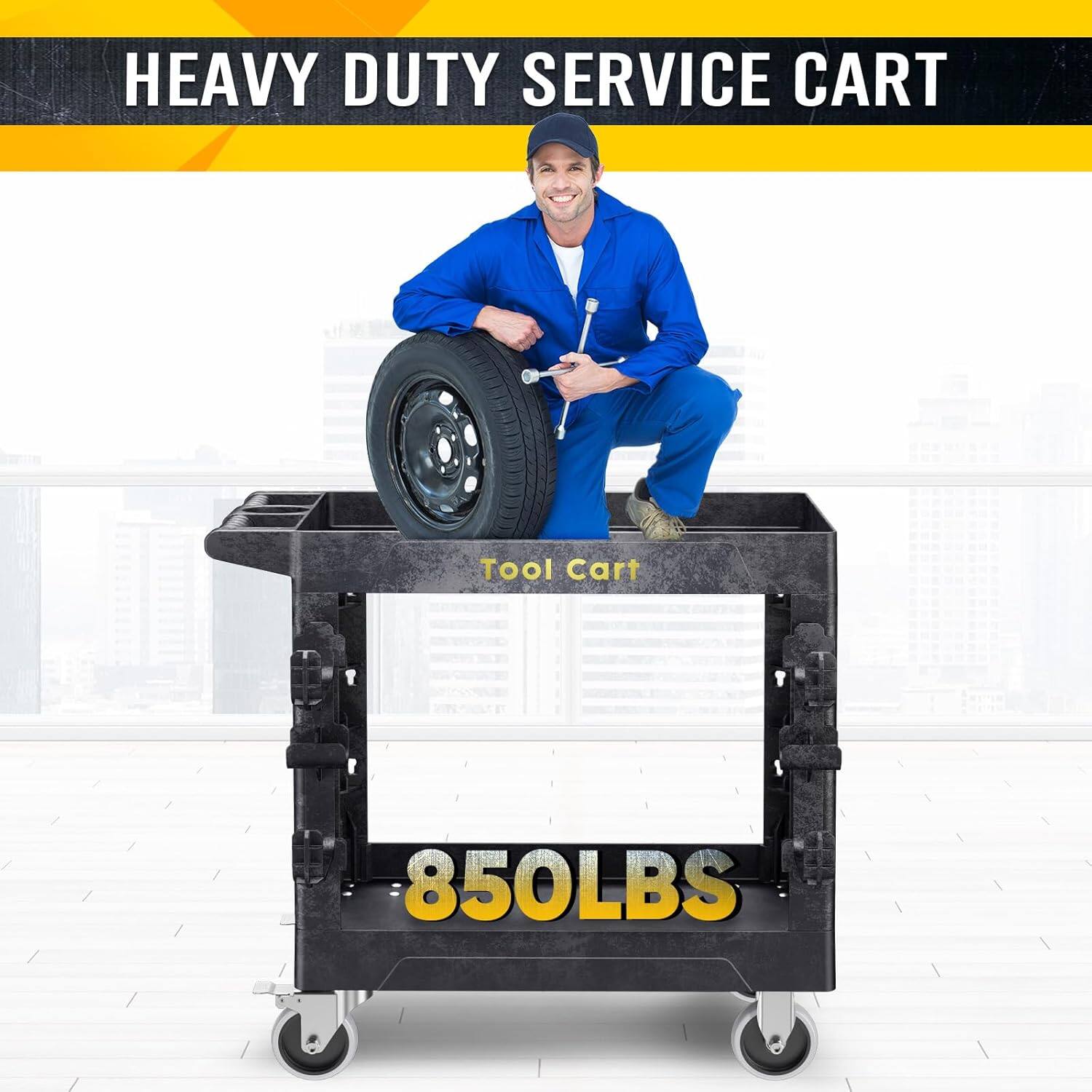 HEAVY DUTY SERVICE CART
Tool Cart
850LBS
