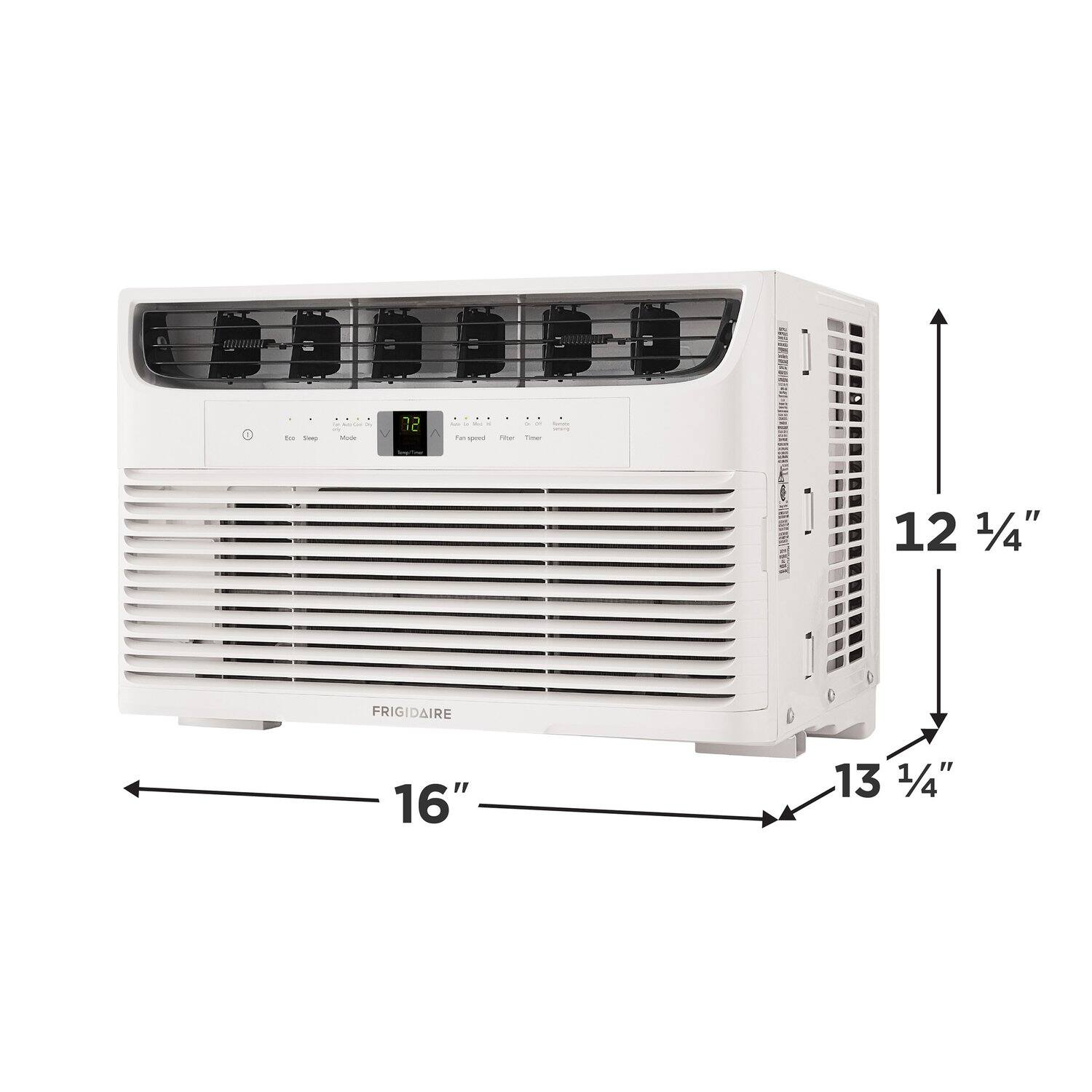 1 - 72 - Toser 12 1/4" FRIGIDAIRE 16" 13 1/4"