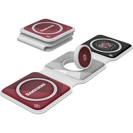 Keyscaper - South Carolina Gamecocks 3-in-1 Foldable Charger - White