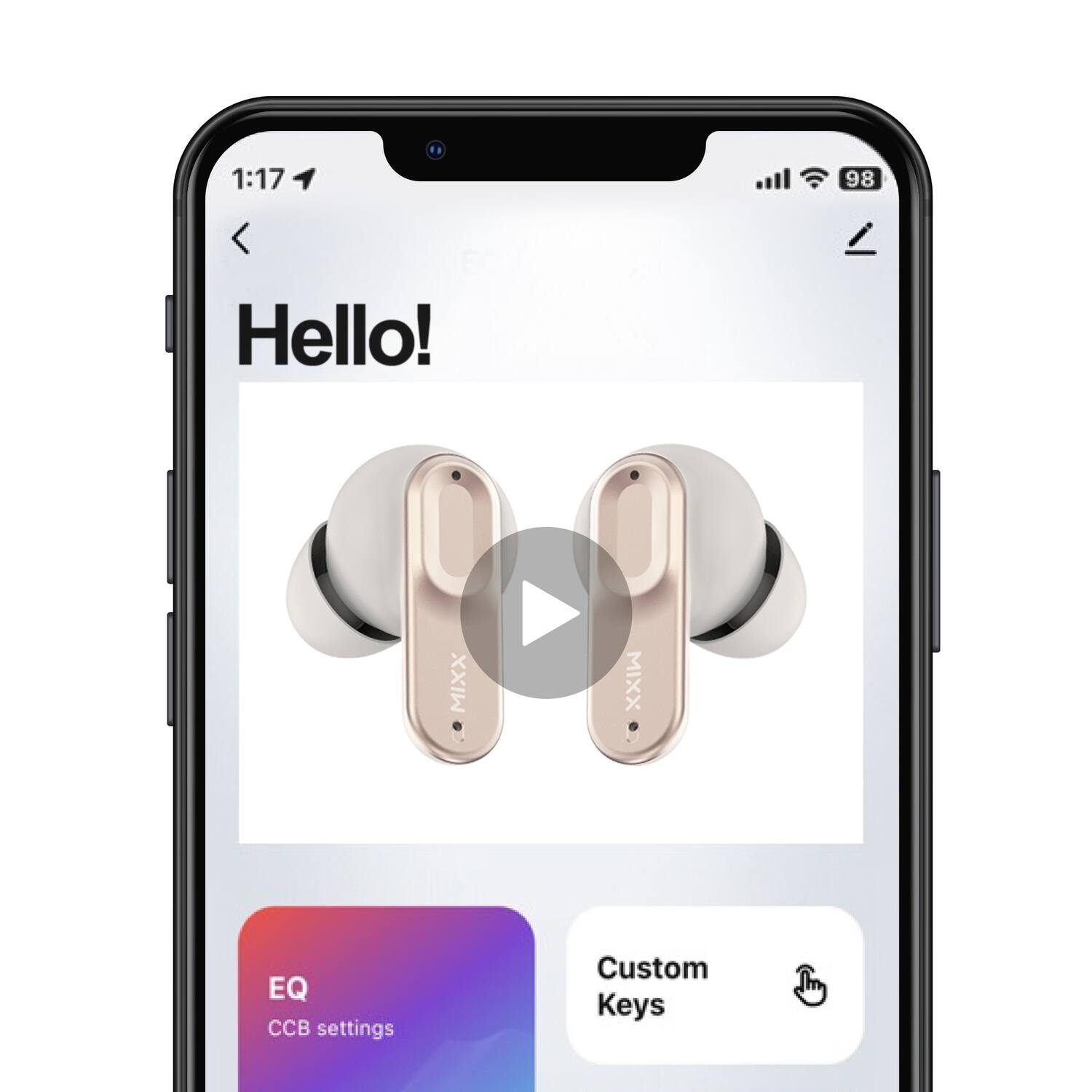 1:17 98 Hello! MIXX EQ CCB settings Custom Keys