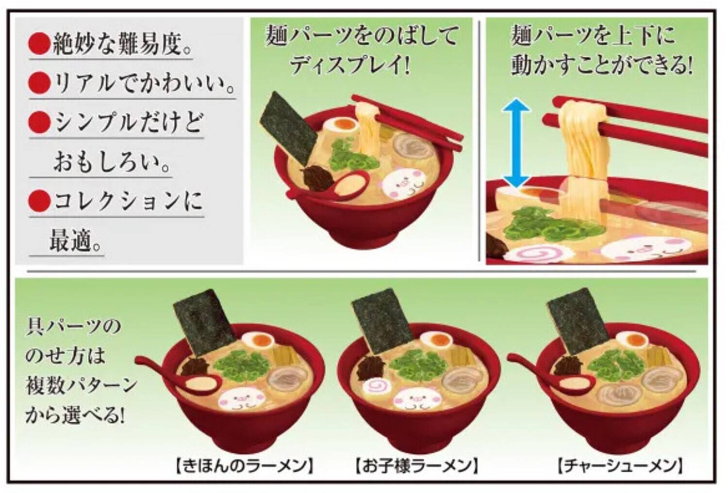 Alt View 4. Bandai - Megahouse Ramen Kaitai Puzzle Lite   - COLLECTIBLES - Multicolor.