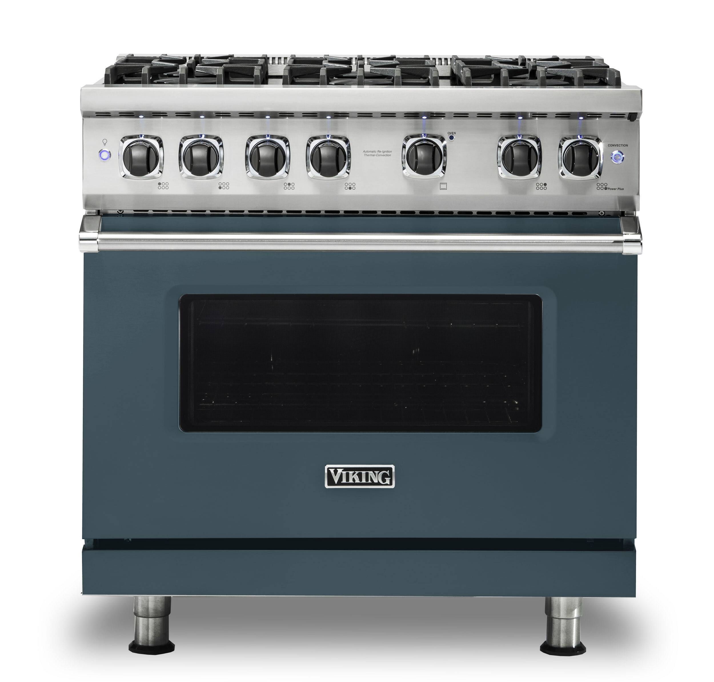 Viking - 5-Series Gas Sealed Burner Range - Squall