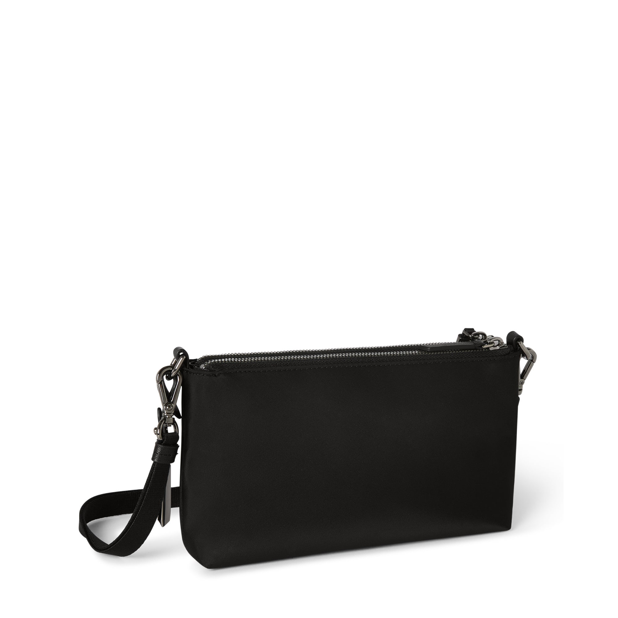 TUMI Voyageur Adela Crossbody Black/Gun Metal 152462-T522 TUMI Voyageur Adela Crossbody Black/Gun Metal 152462-T522
