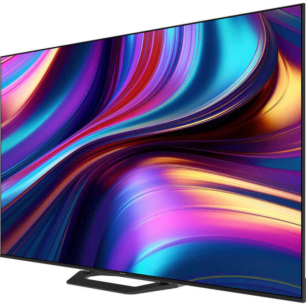 Left. Element Electronics - 100″ Mini-LED QLED 4K UHD HDR 144Hz Smart Google TV - Black.
