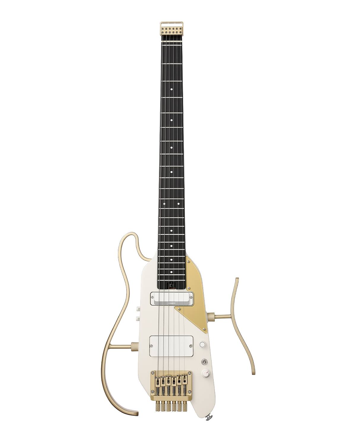 Donner music Donner HUSH™ X PRO Electric Guitar White Luxe HUSH-X