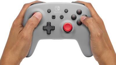 PowerA Wireless Controller for Nintendo Switch Retro Grey