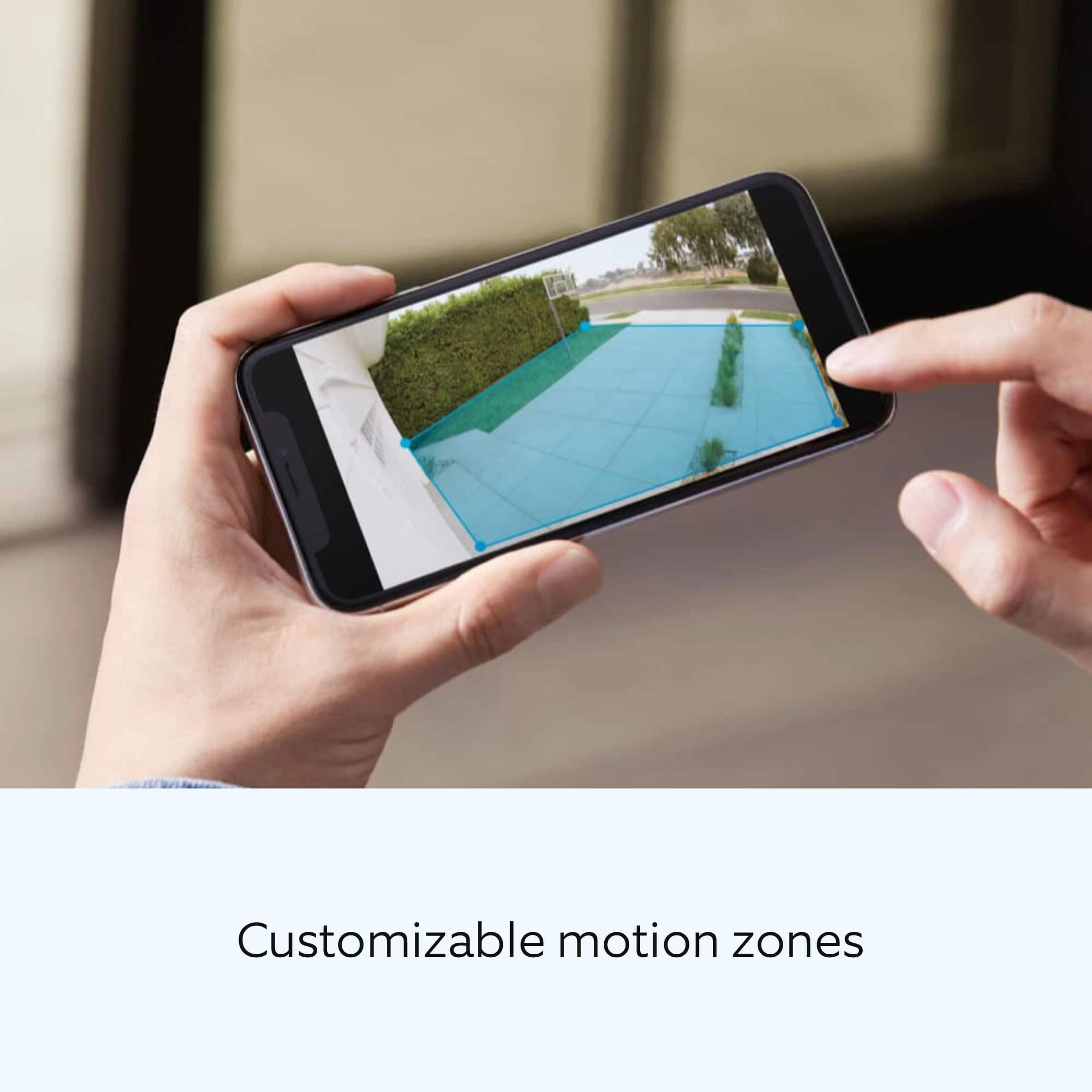 Customizable motion zones