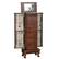 Alt View 15. Costway - Jewelry Cabinet Storage Chest Stand Organizer Necklace Wood - Brown.