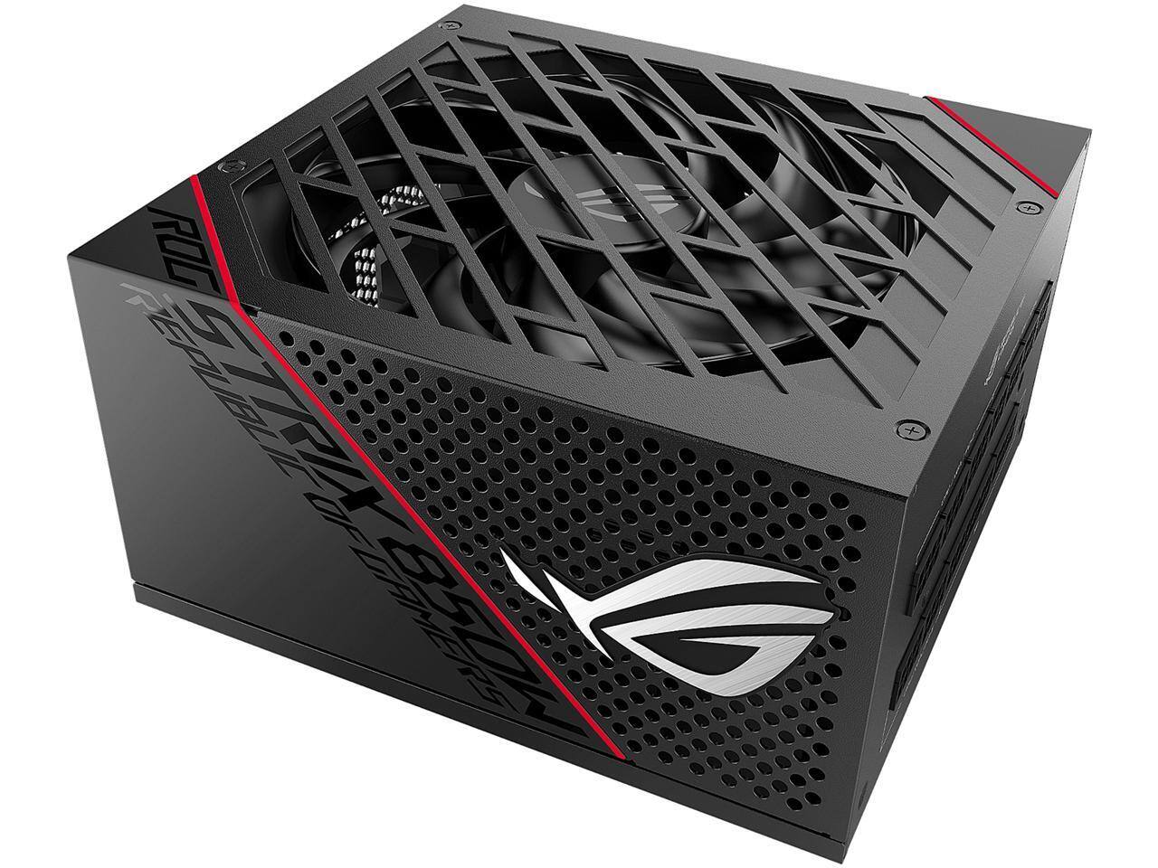 ASUS - ROG STRIX 850G 850W Gold PSU, Axial-tech Fan, Dual Ball Bearings, 80 PLUS Gold, Modular, 10-Year Warranty